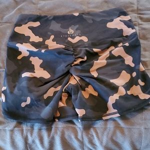 Ryderwear scrunch bum camo shorts